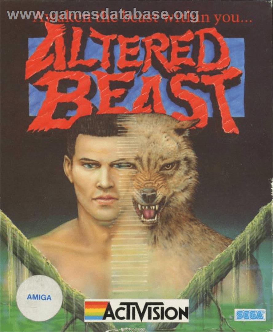Altered Beast - Commodore Amiga - Artwork - Box