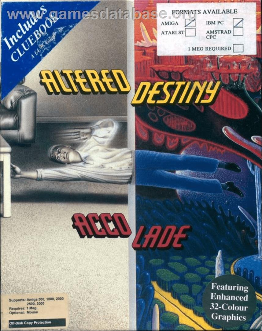 Altered Destiny - Commodore Amiga - Artwork - Box