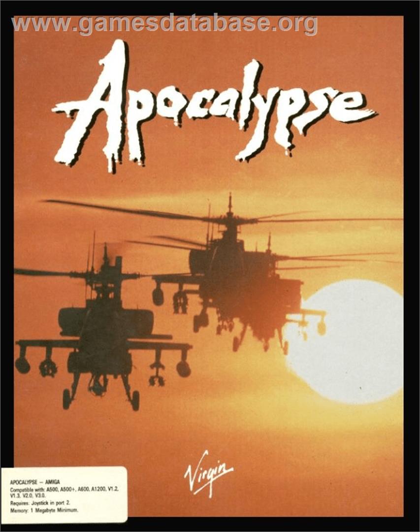Apocalypse - Commodore Amiga - Artwork - Box