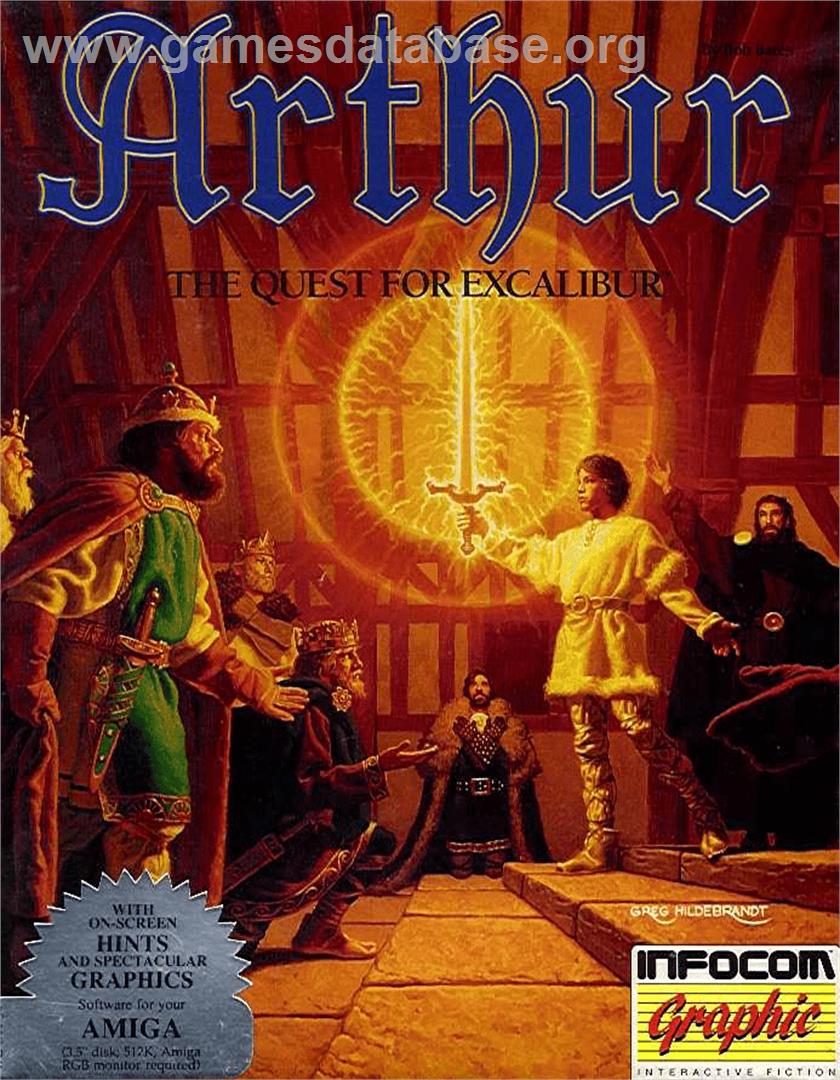 Arthur: The Quest for Excalibur - Commodore Amiga - Artwork - Box