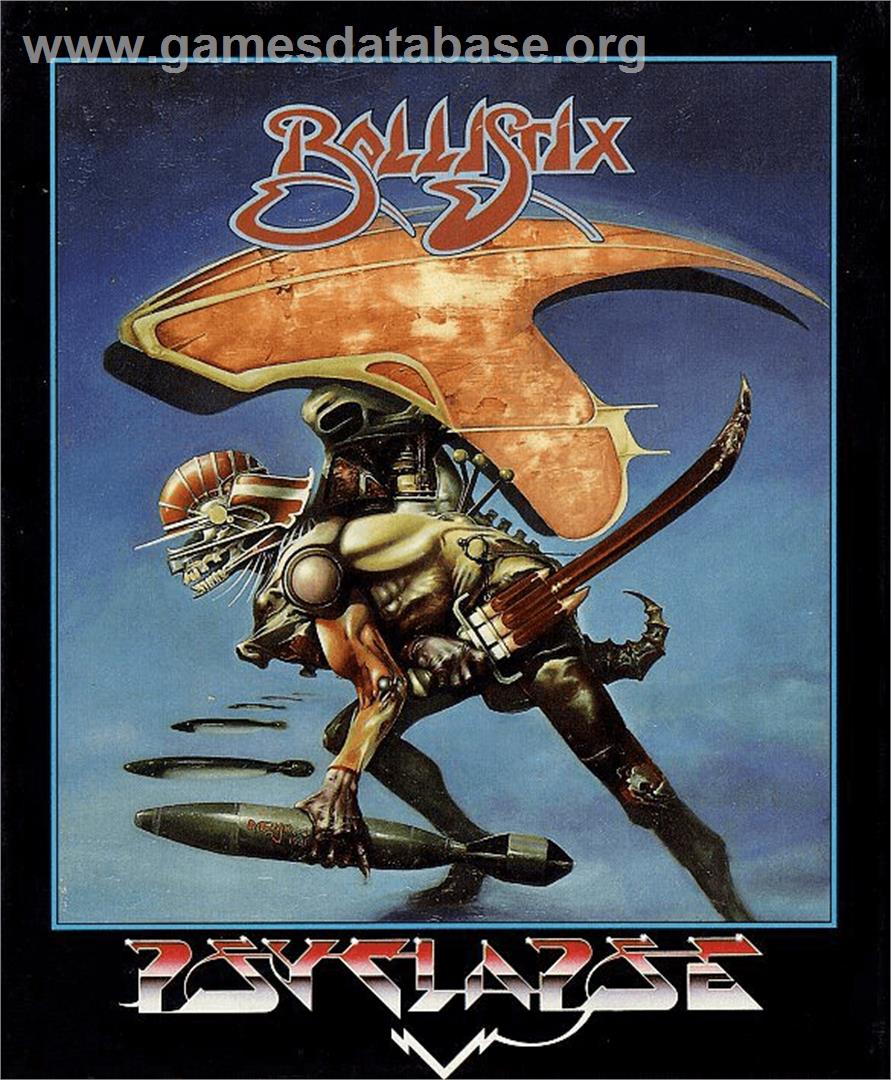 Ballistix - Commodore Amiga - Artwork - Box