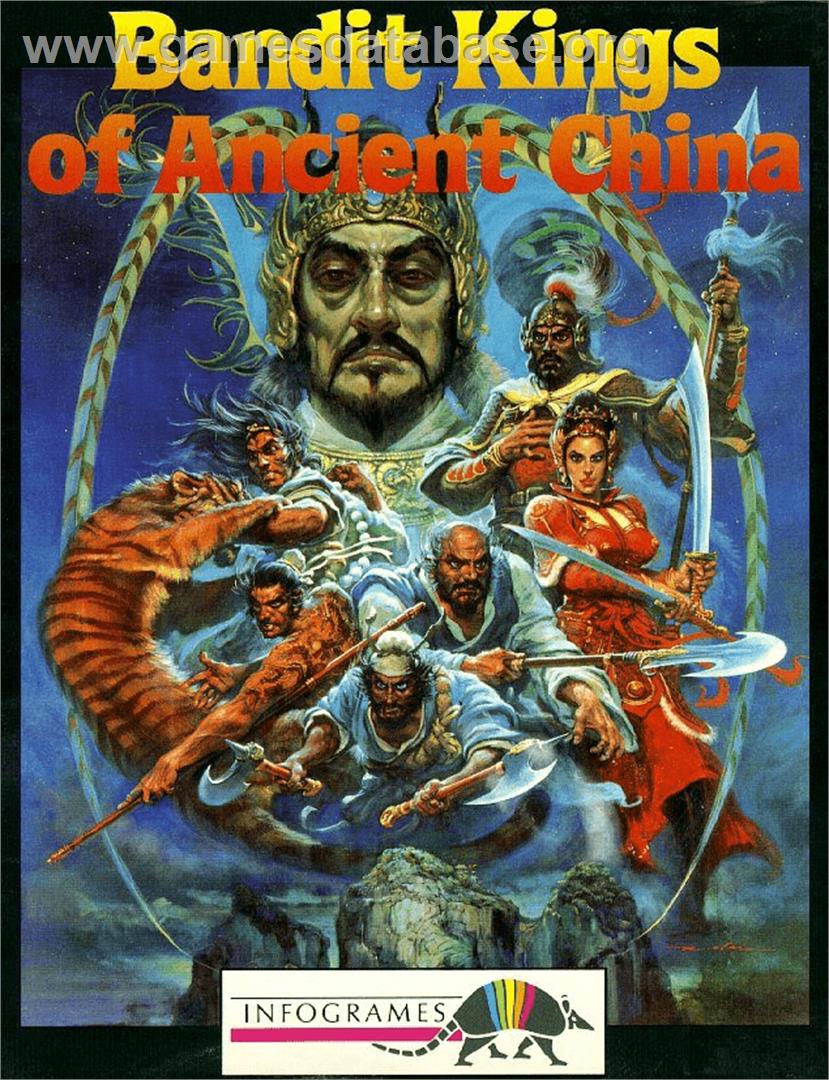 Bandit Kings of Ancient China - Commodore Amiga - Artwork - Box