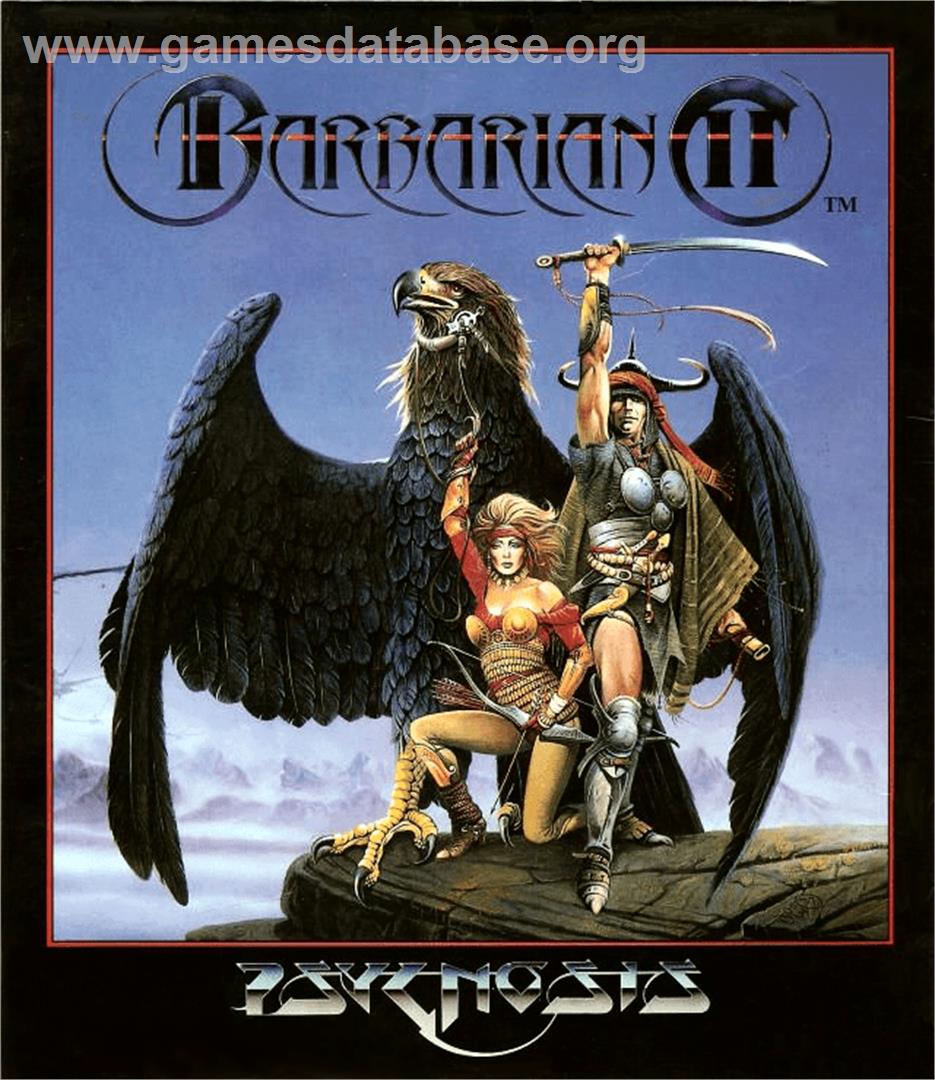 Barbarian 2 - Commodore Amiga - Artwork - Box