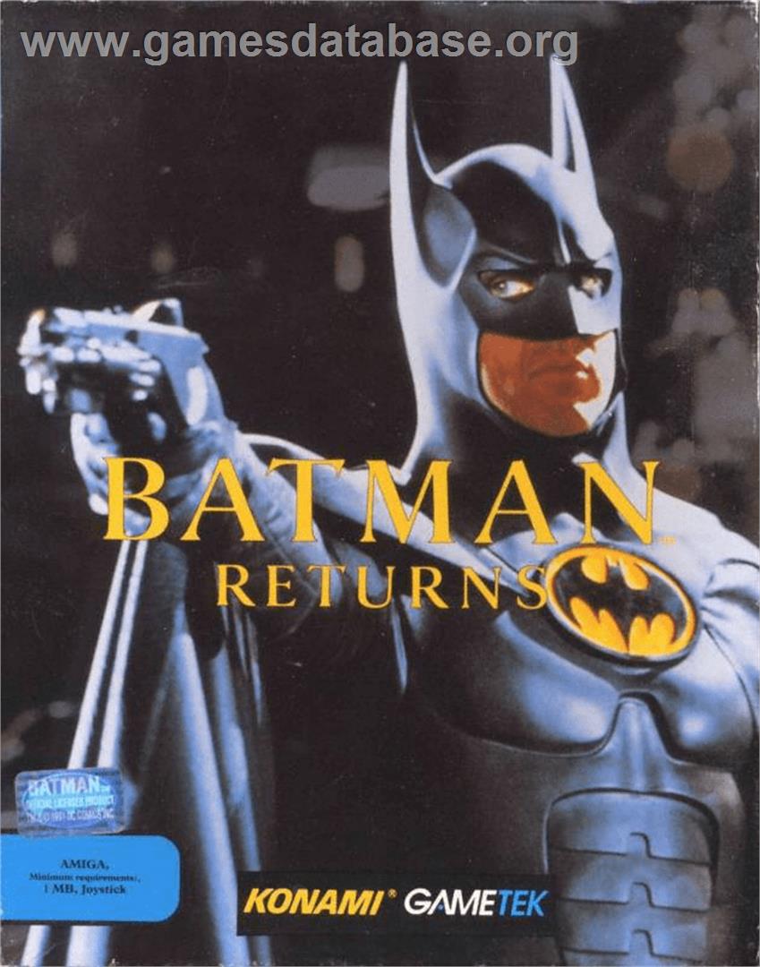 Batman Returns - Commodore Amiga - Artwork - Box