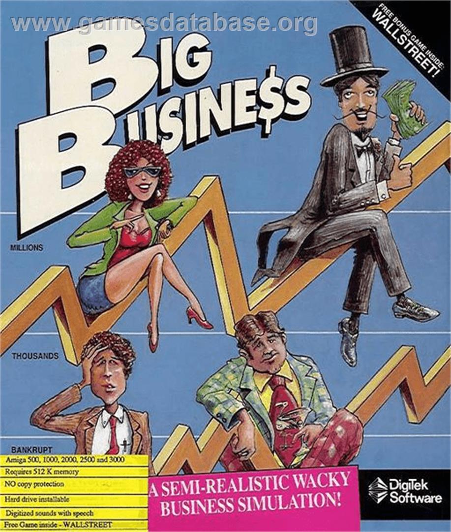 Big Business - Commodore Amiga - Artwork - Box