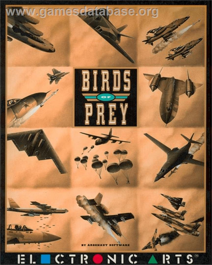 Birds of Prey - Commodore Amiga - Artwork - Box
