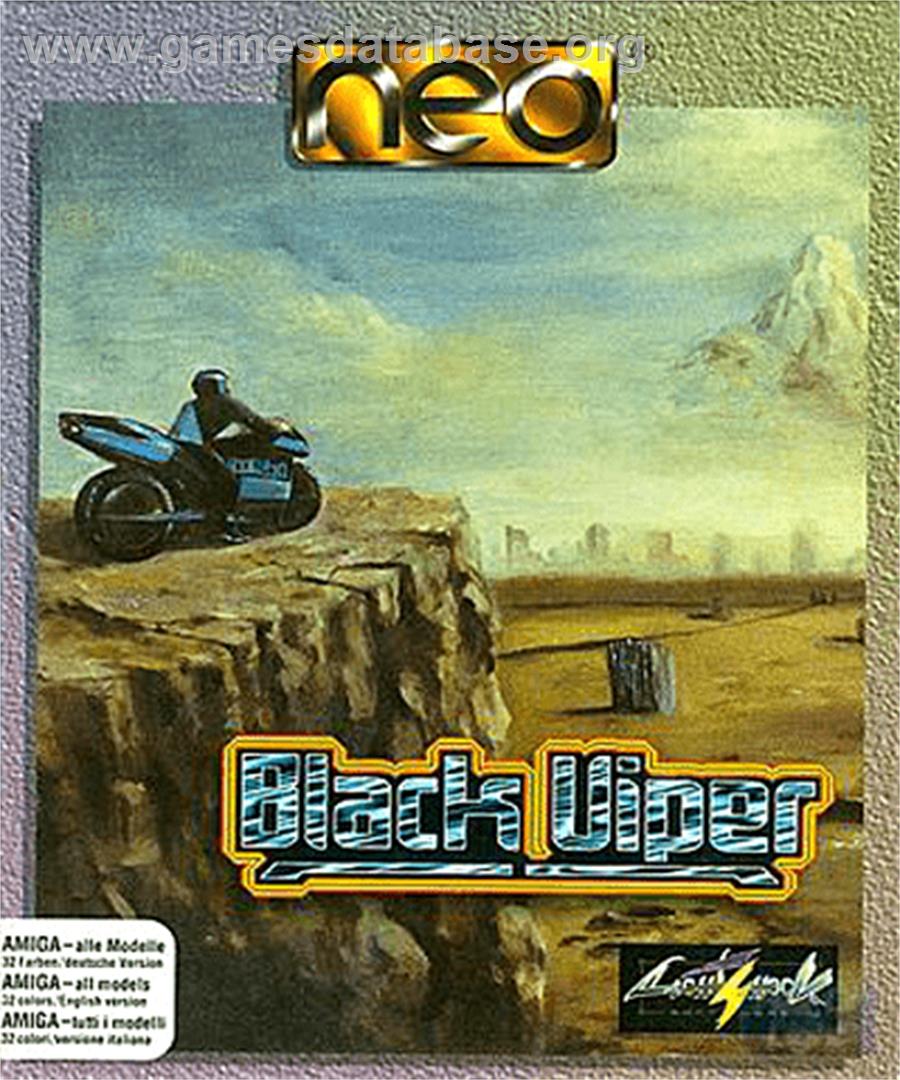 Black Viper - Commodore Amiga - Artwork - Box