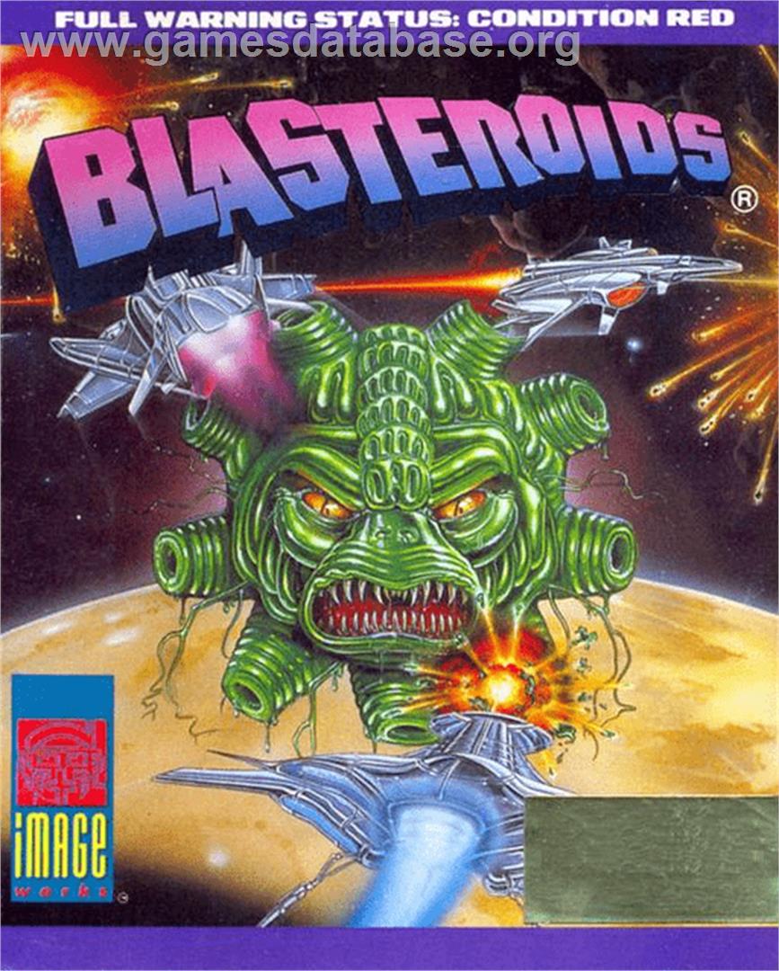Blasteroids - Commodore Amiga - Artwork - Box