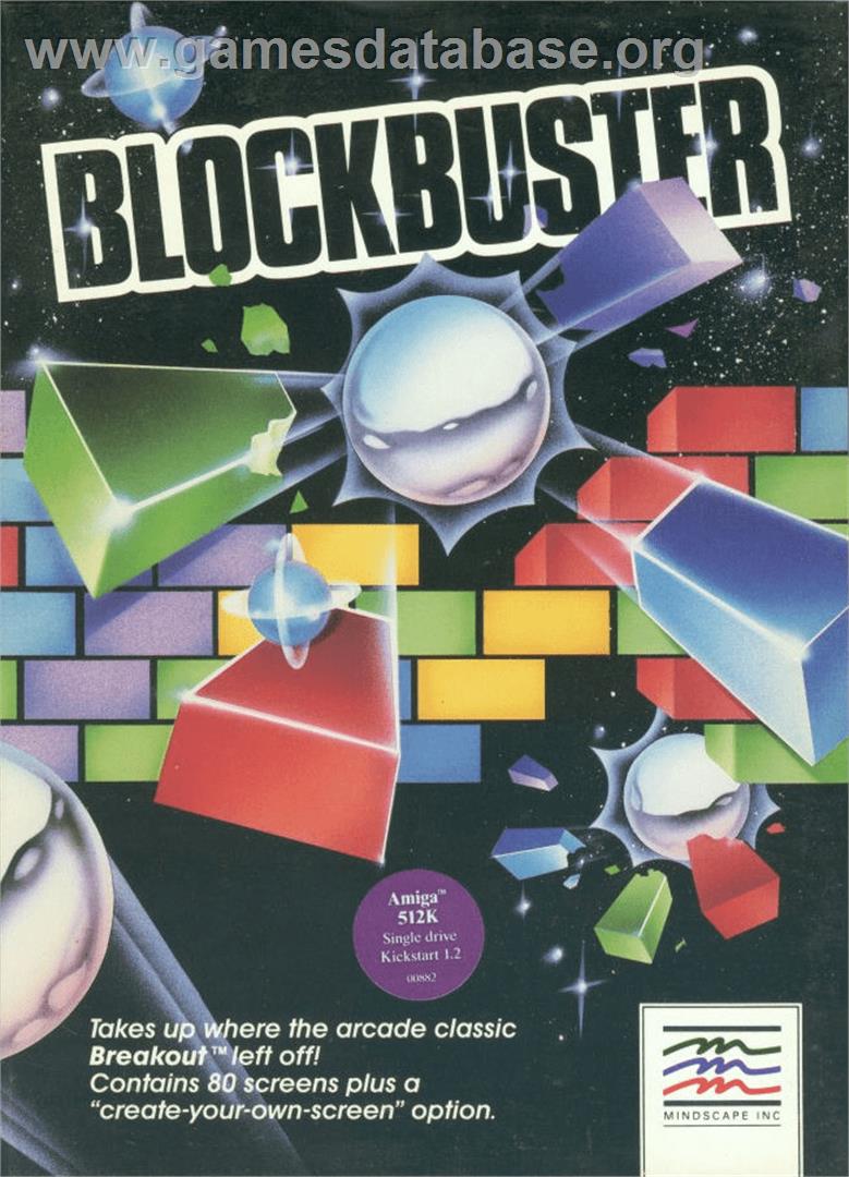 Blockbuster - Commodore Amiga - Artwork - Box
