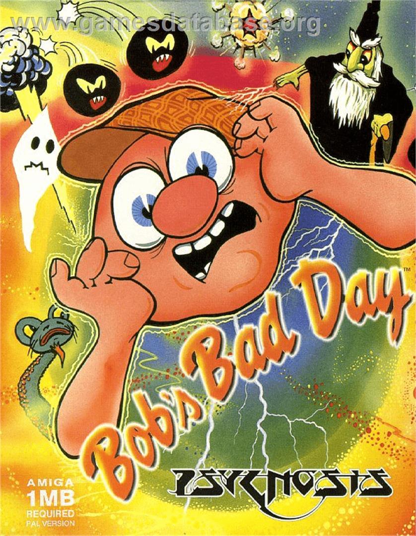 Bob's Bad Day - Commodore Amiga - Artwork - Box