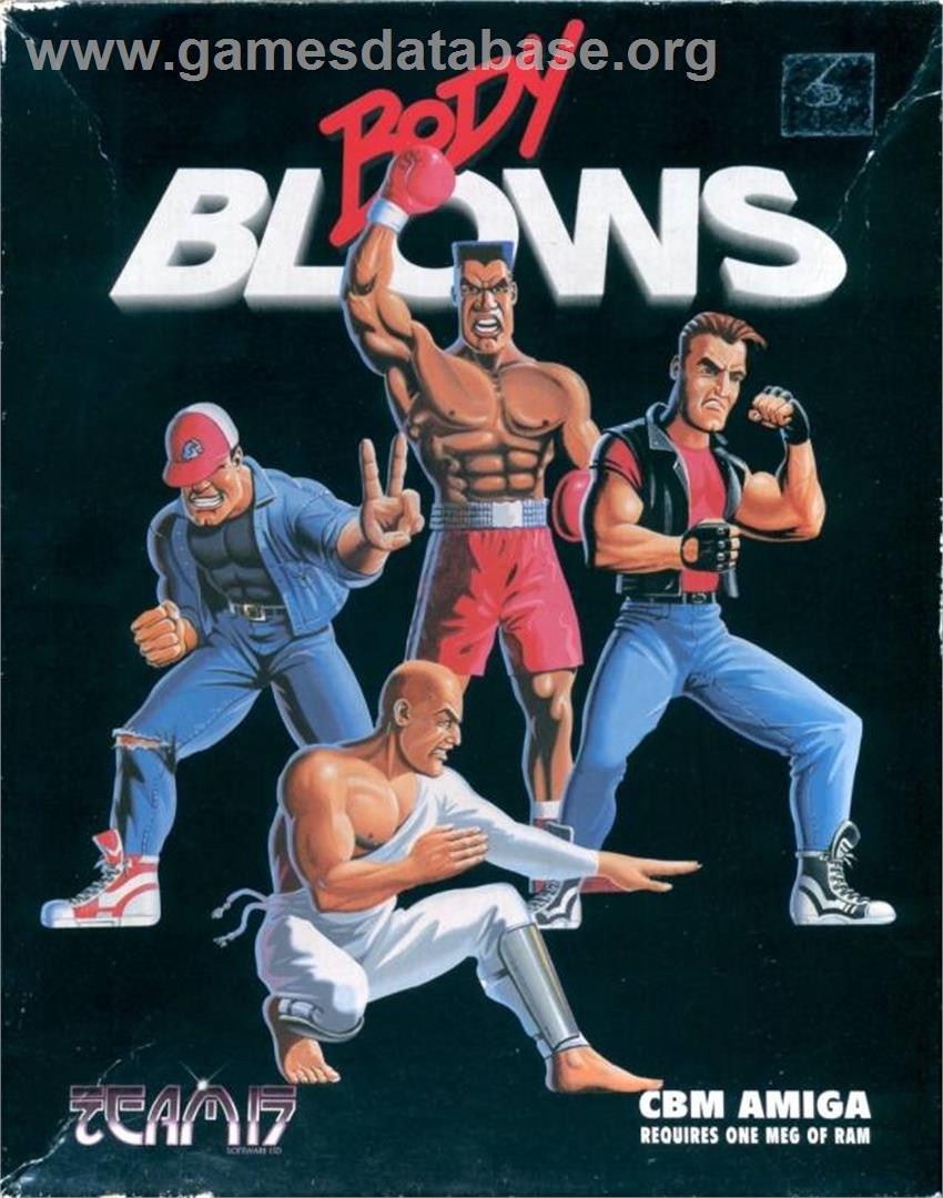 Body Blows - Commodore Amiga - Artwork - Box