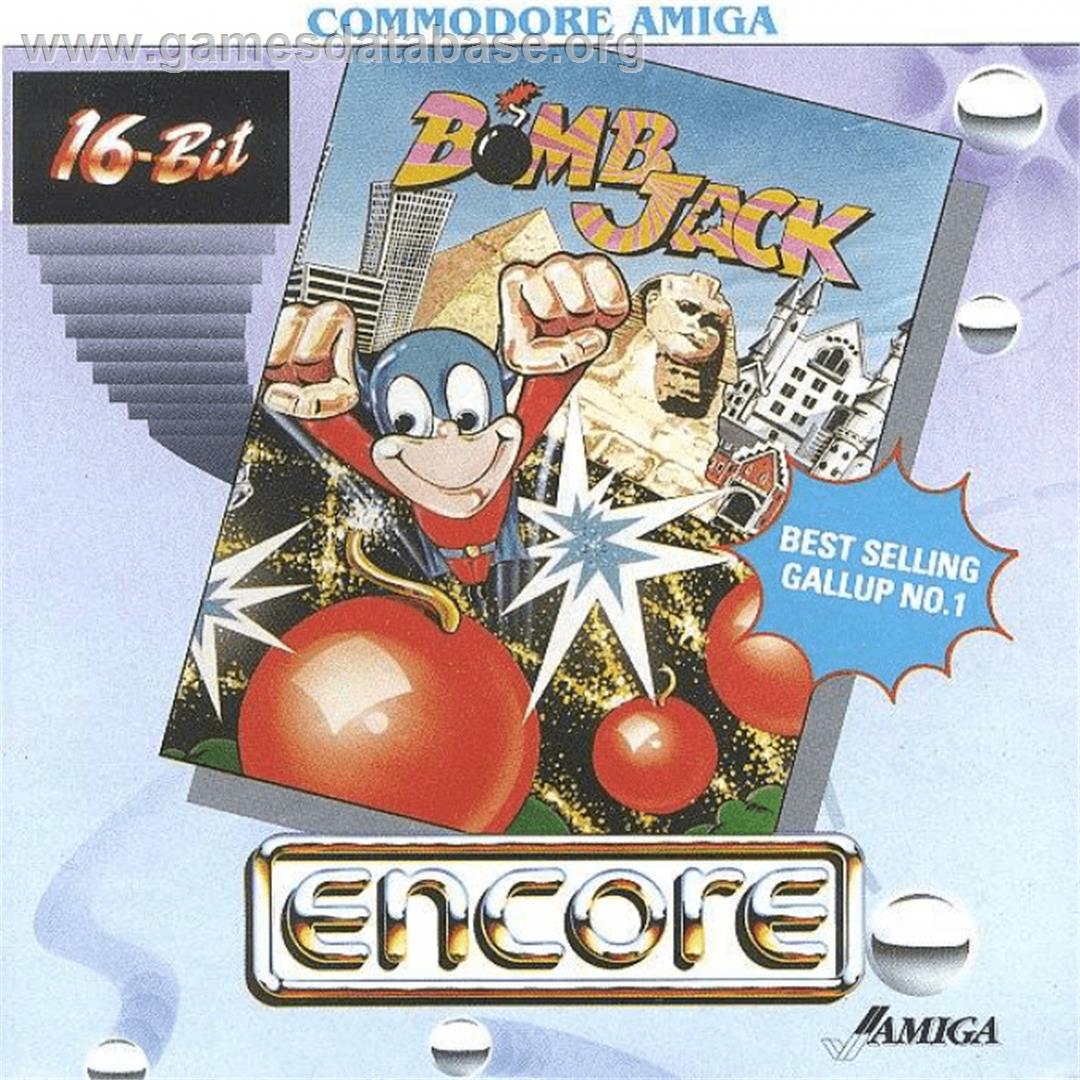 Bomb Jack - Commodore Amiga - Artwork - Box