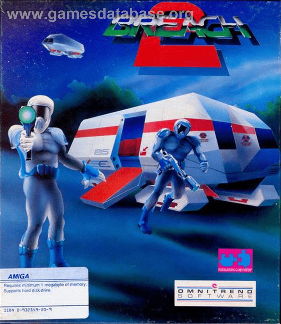 Breach 2 - Commodore Amiga - Artwork - Box