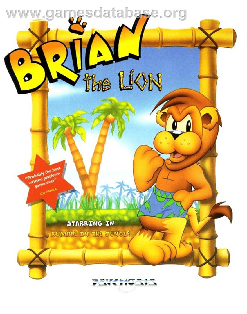 Brian the Lion - Commodore Amiga - Artwork - Box