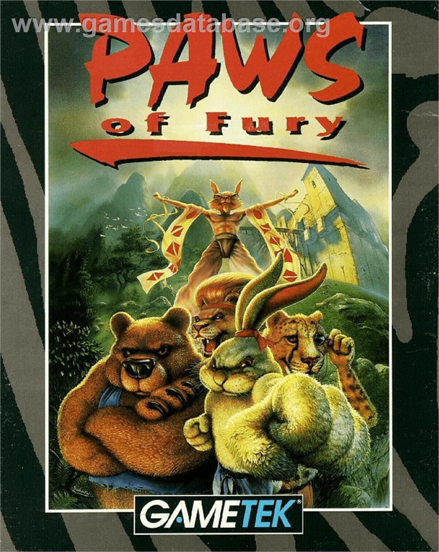 Brutal: Paws of Fury - Commodore Amiga - Artwork - Box