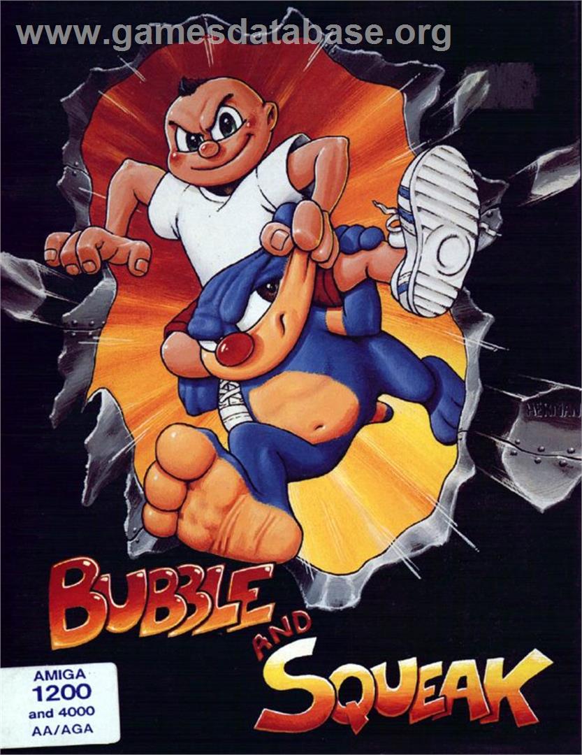 Bubble and Squeak - Commodore Amiga - Artwork - Box