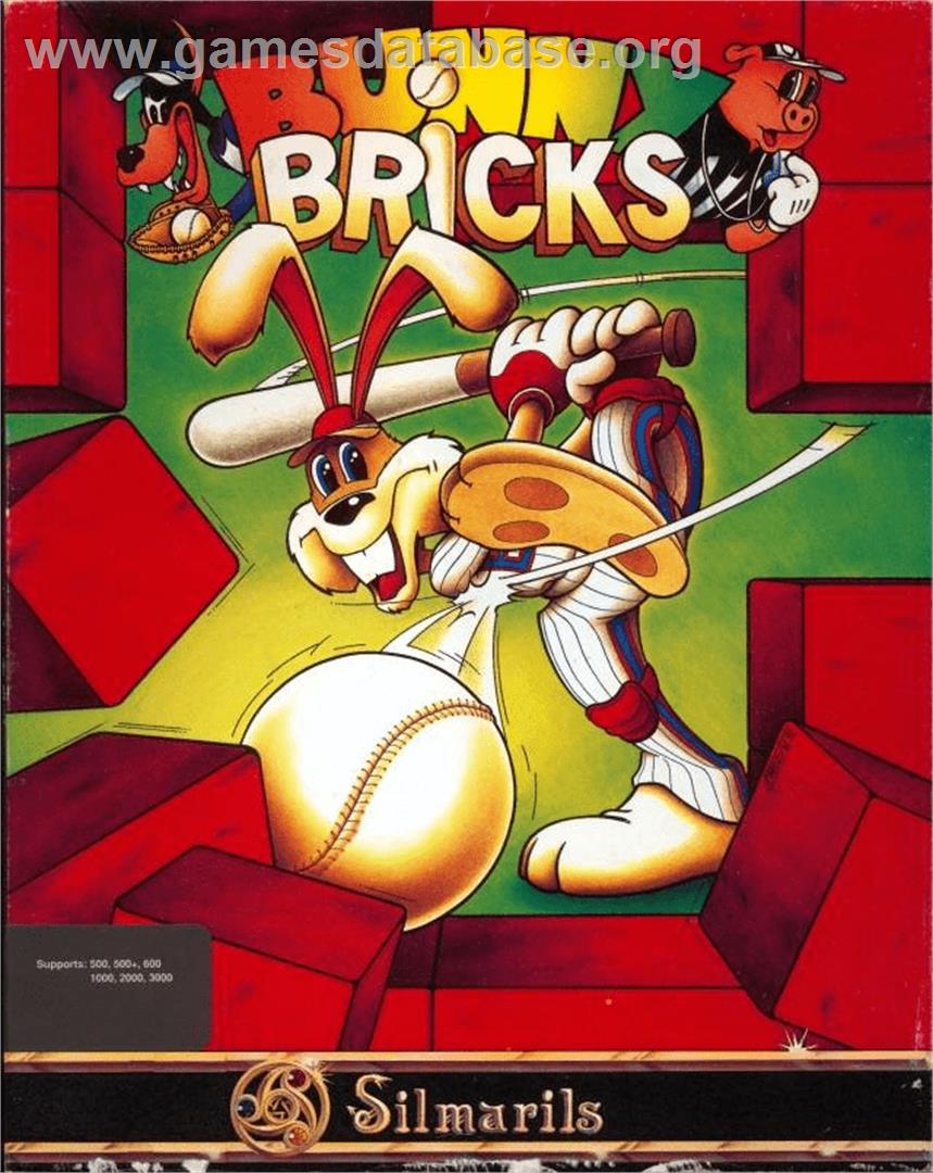 Bunny Bricks - Commodore Amiga - Artwork - Box