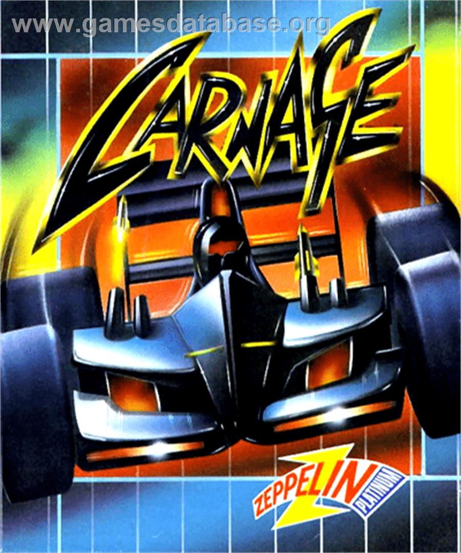Carnage - Commodore Amiga - Artwork - Box