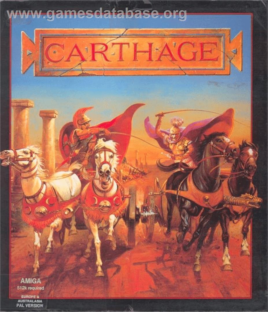 Carthage - Commodore Amiga - Artwork - Box