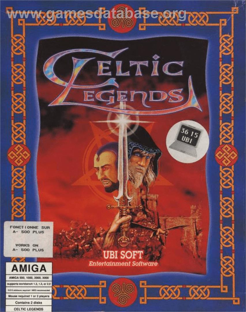 Celtic Legends - Commodore Amiga - Artwork - Box