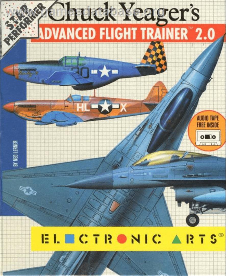 Chuck Yeager's Advanced Flight Trainer 2.0 - Commodore Amiga - Artwork - Box