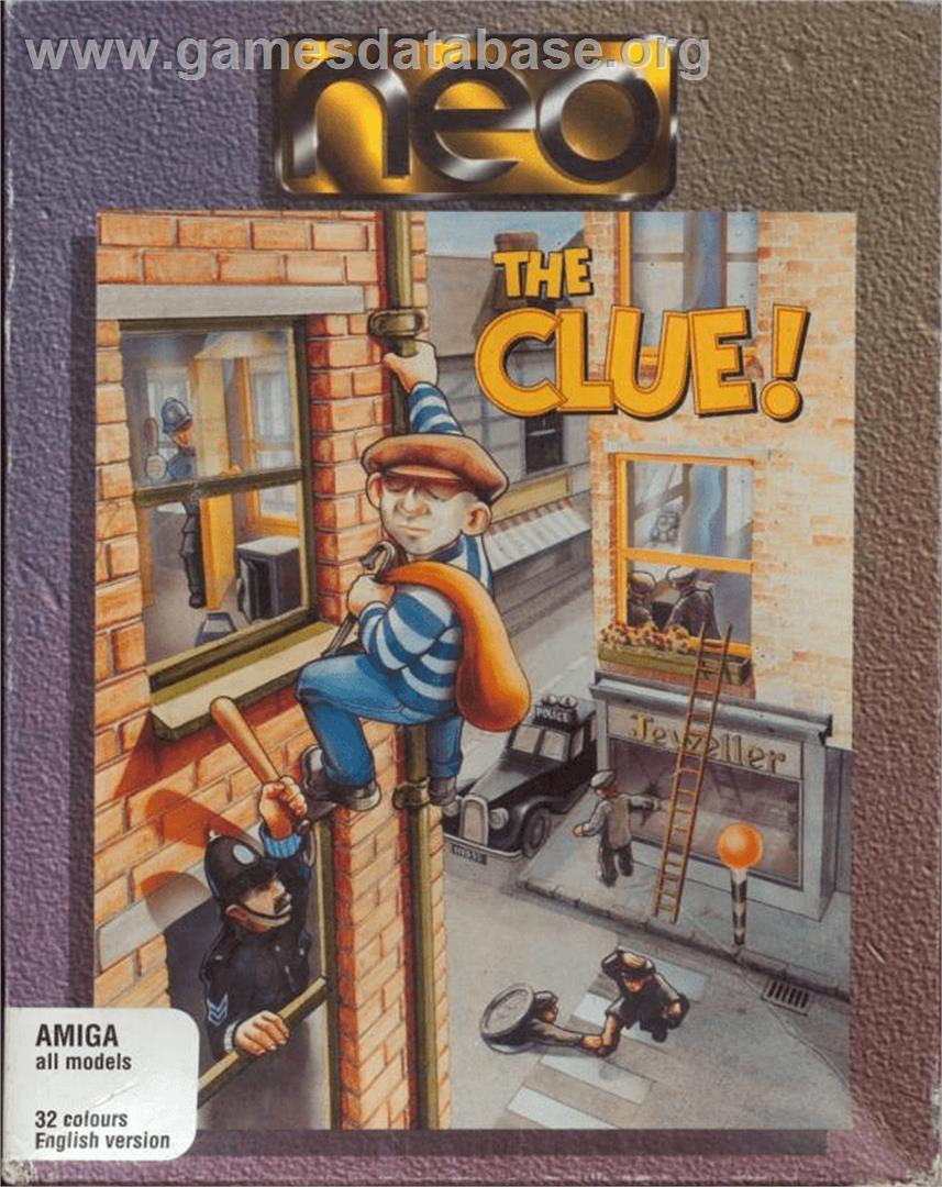 Clue: Master Detective - Commodore Amiga - Artwork - Box