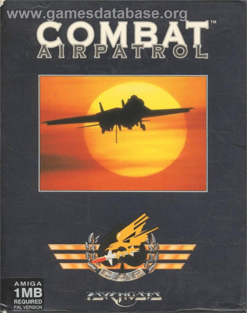Combat Air Patrol - Commodore Amiga - Artwork - Box