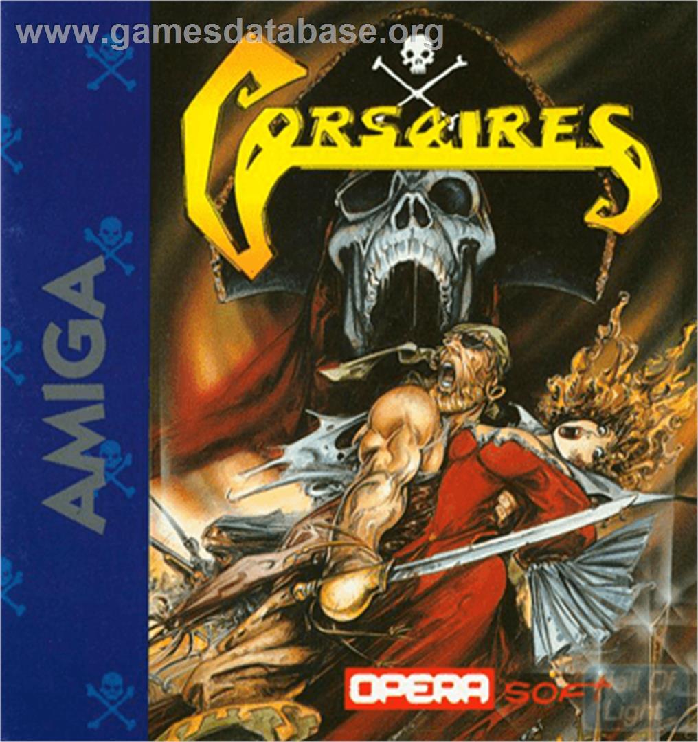 Corsarios - Commodore Amiga - Artwork - Box