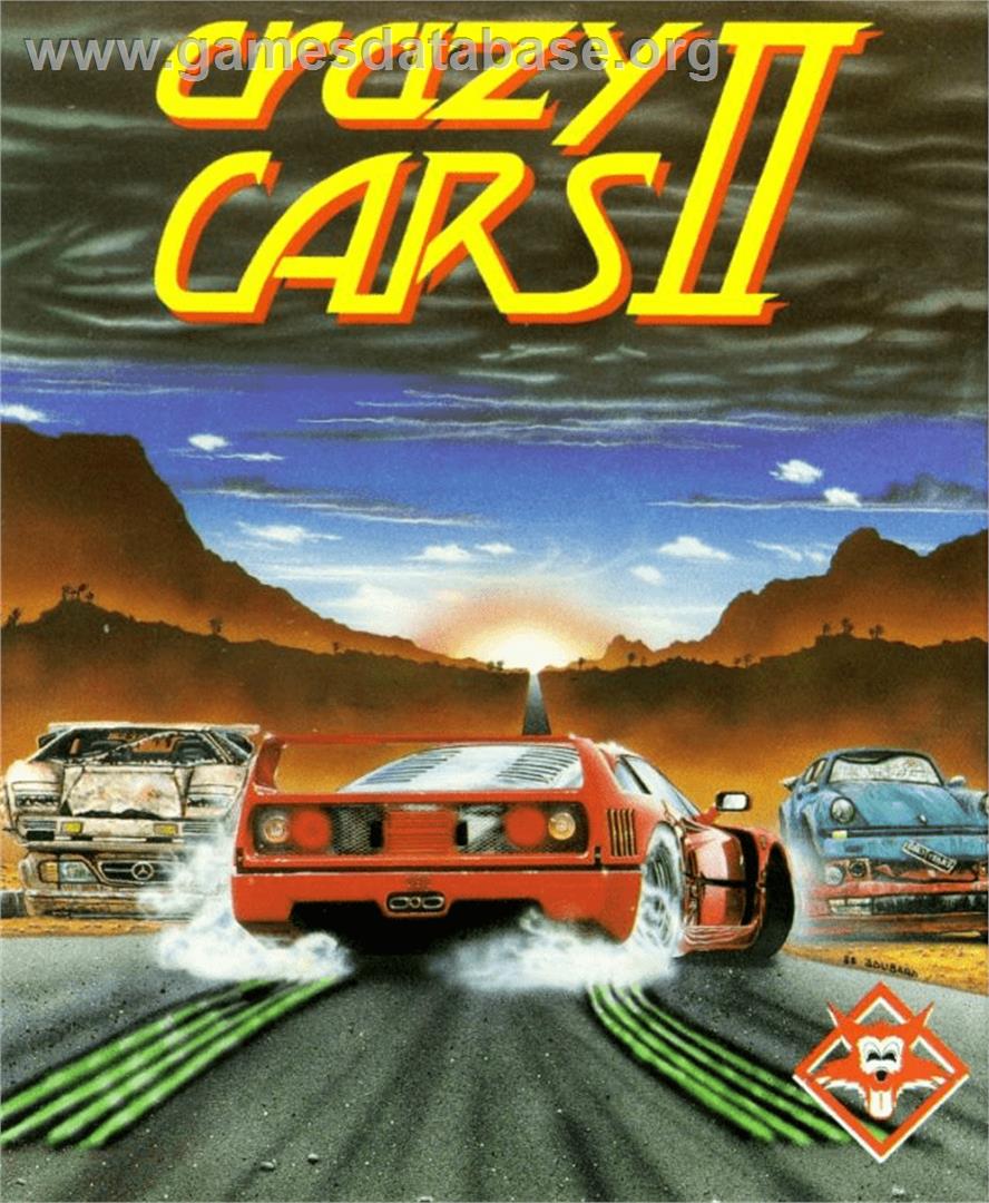 Crazy Cars 2 - Commodore Amiga - Artwork - Box