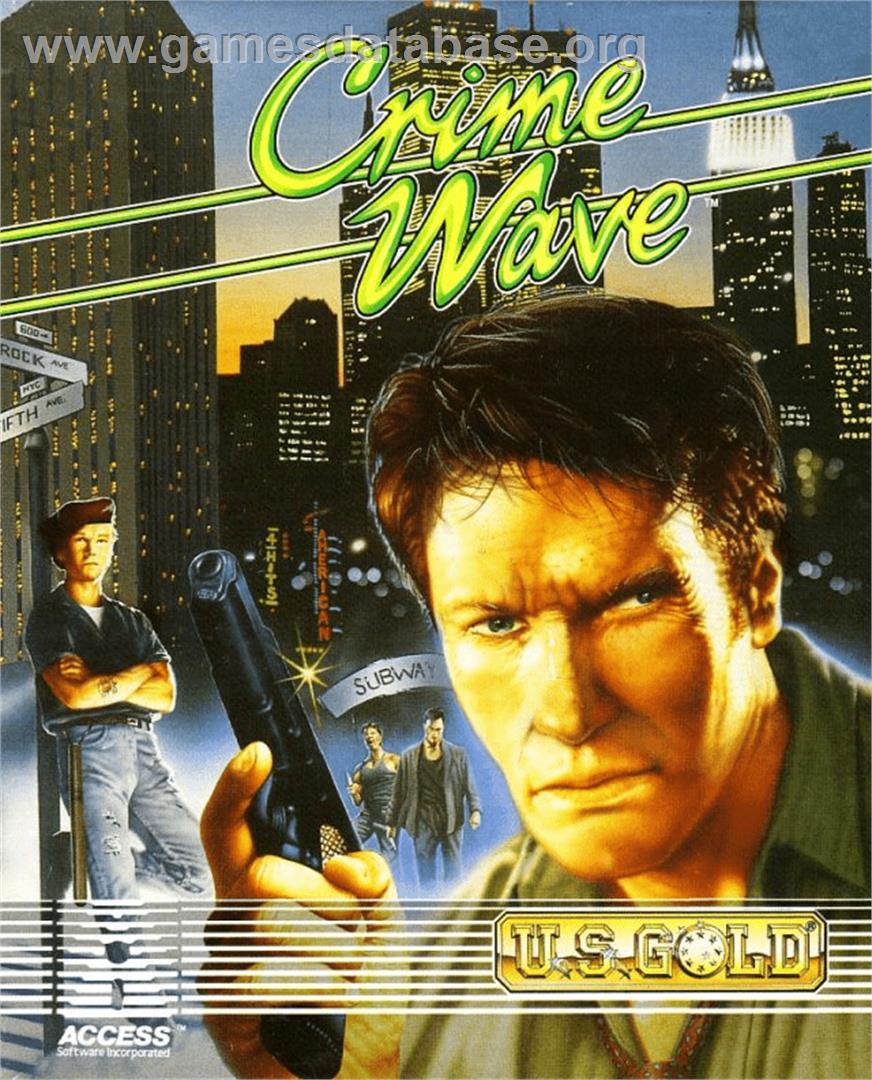 Crime Wave - Commodore Amiga - Artwork - Box