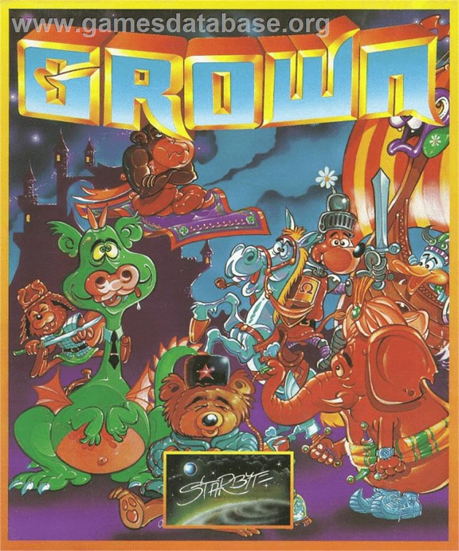 Crown - Commodore Amiga - Artwork - Box