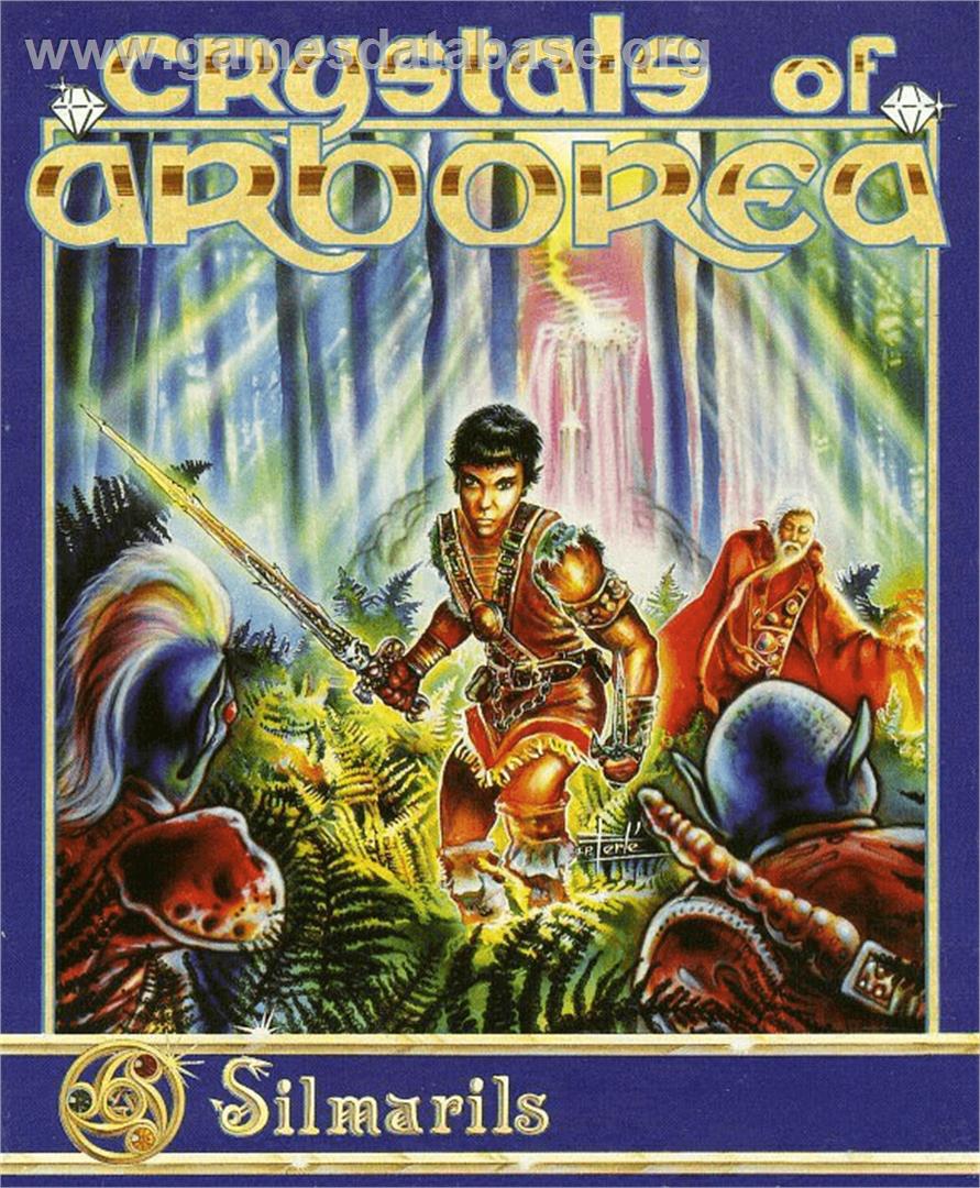 Crystals of Arborea - Commodore Amiga - Artwork - Box