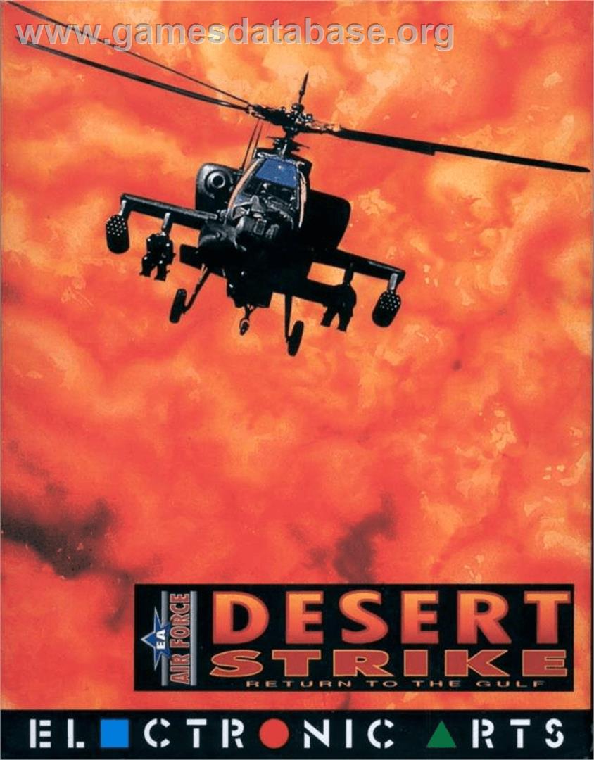 Desert Strike: Return to the Gulf - Commodore Amiga - Artwork - Box