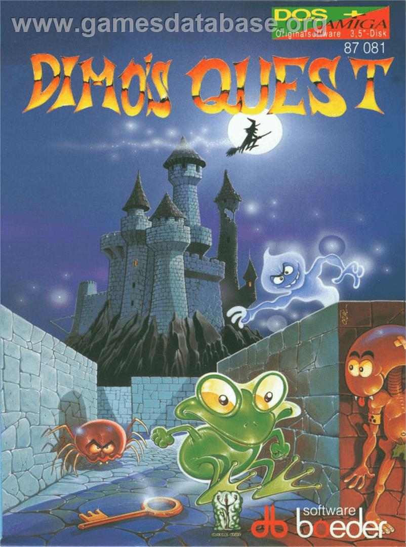 Dimo's Quest - Commodore Amiga - Artwork - Box