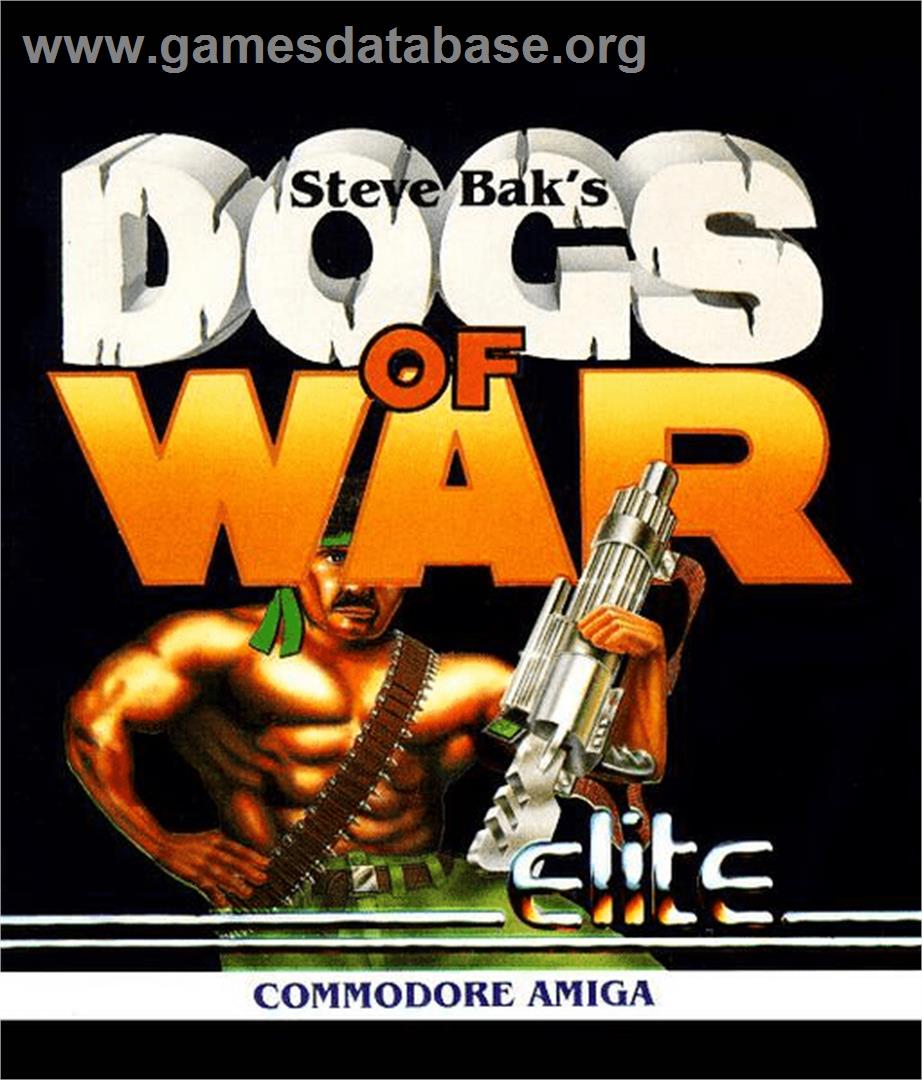 Dogs of War - Commodore Amiga - Artwork - Box