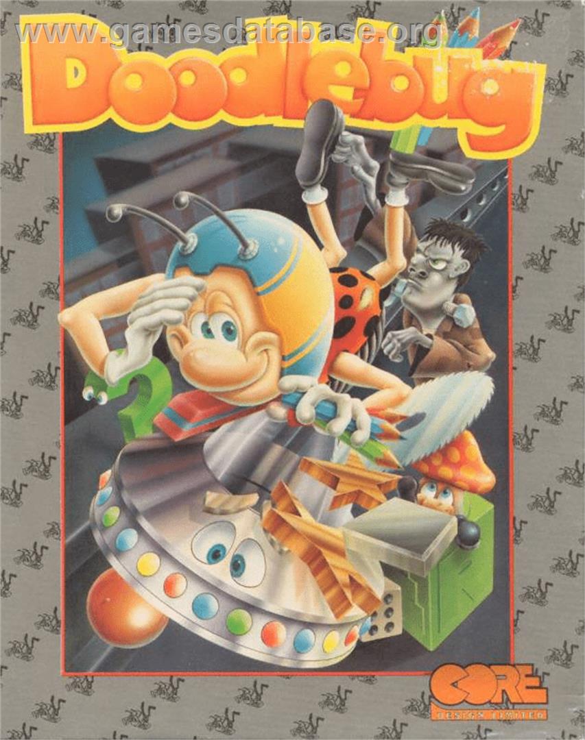 Doodle Bug: Bug Bash 2 - Commodore Amiga - Artwork - Box