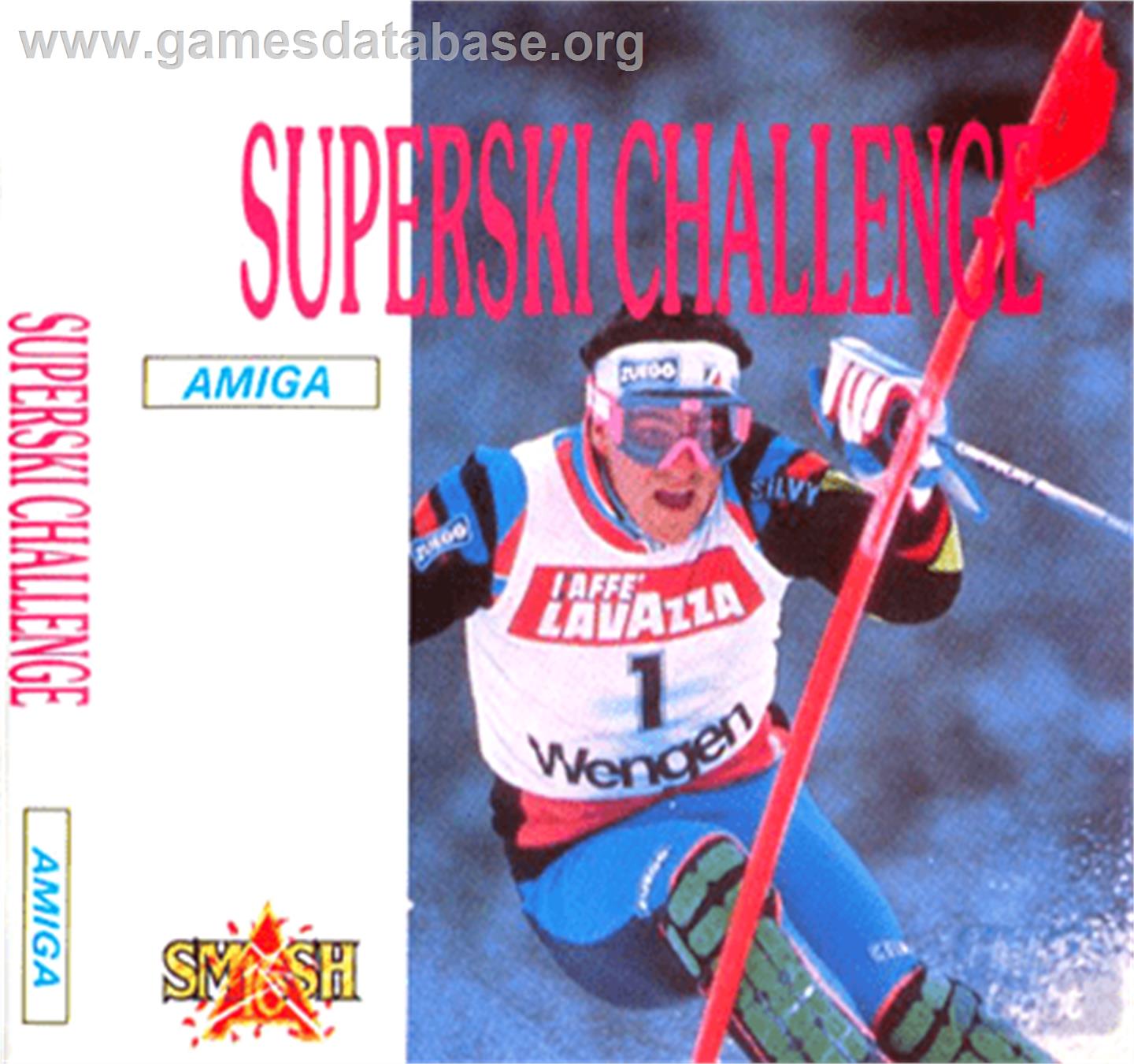 Downhill Challenge - Commodore Amiga - Artwork - Box