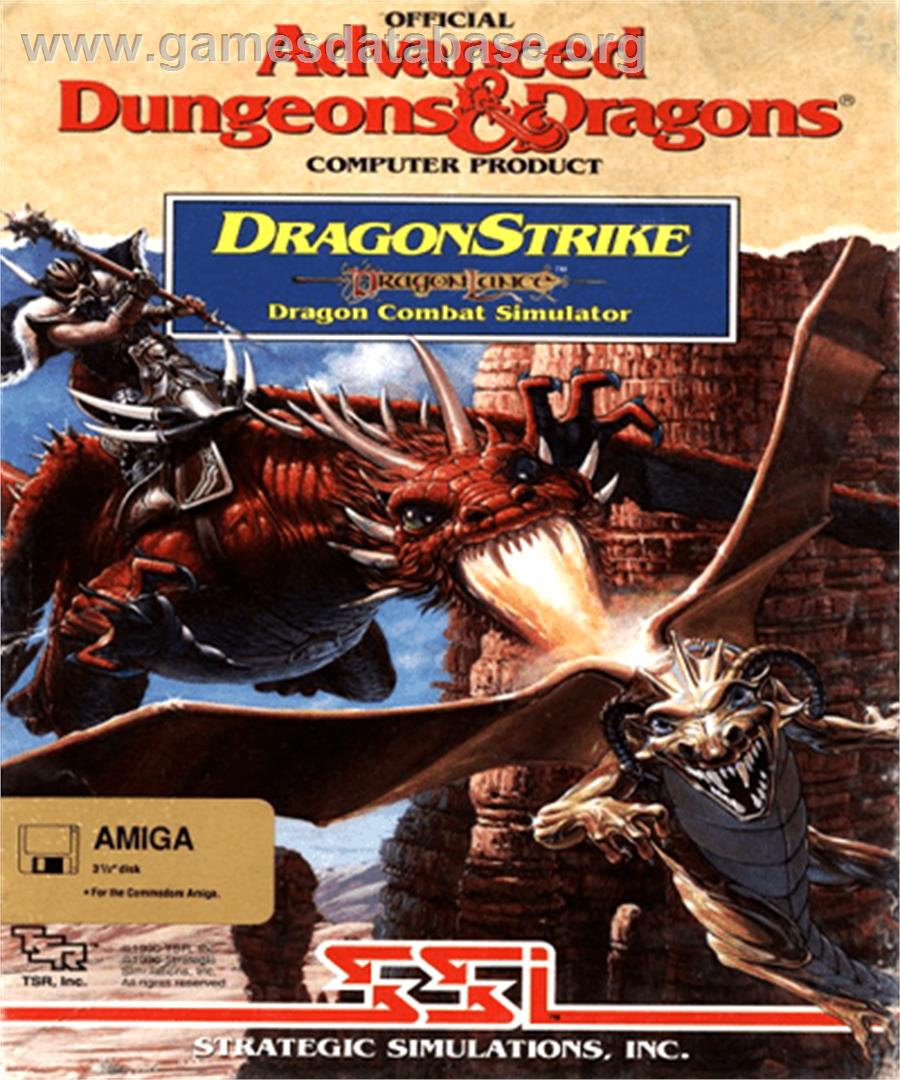 Dragon Strike - Commodore Amiga - Artwork - Box
