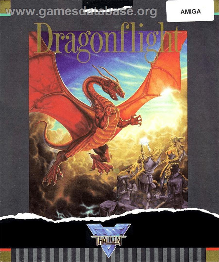 Dragonflight - Commodore Amiga - Artwork - Box