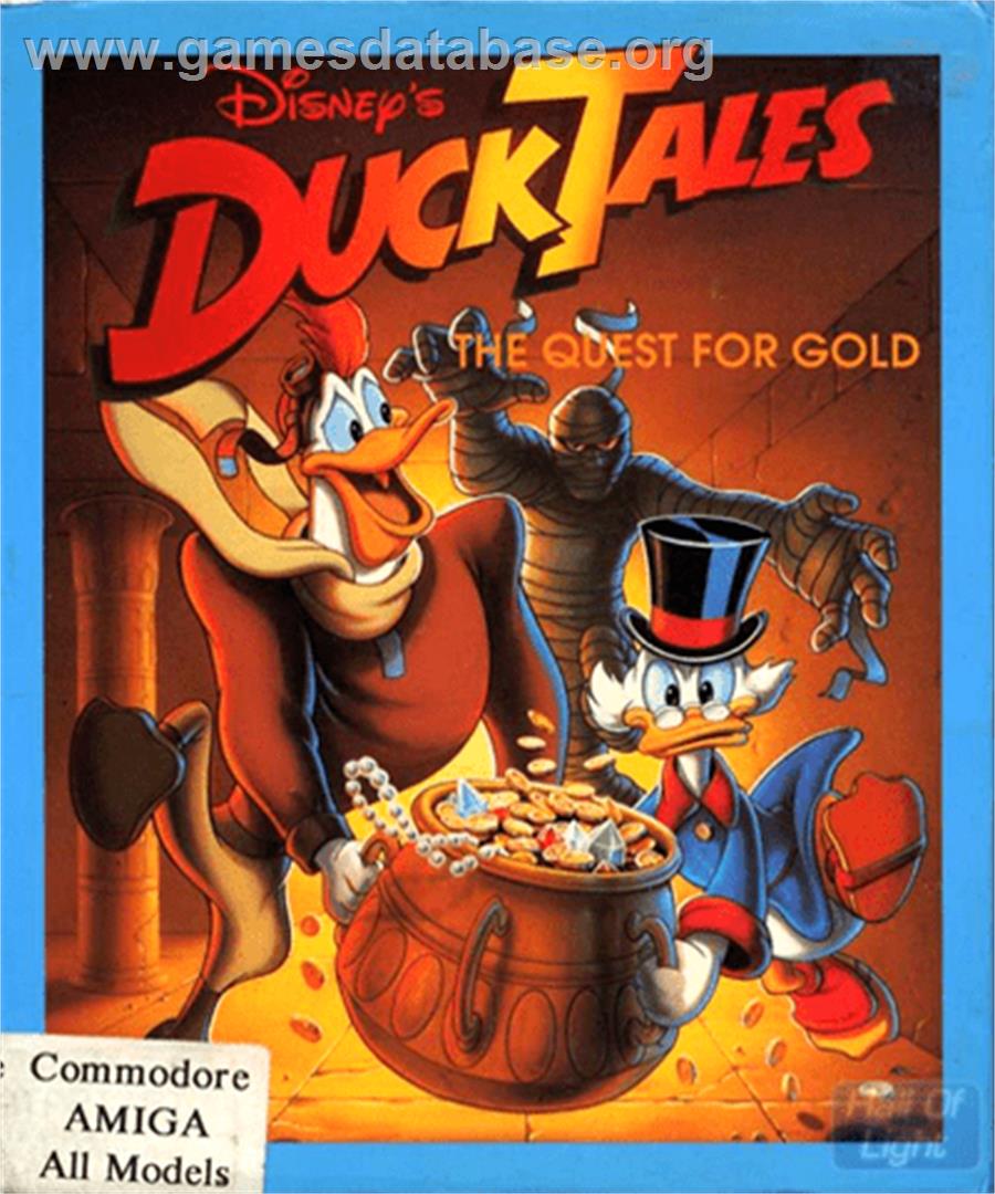 Duck Tales: The Quest for Gold - Commodore Amiga - Artwork - Box