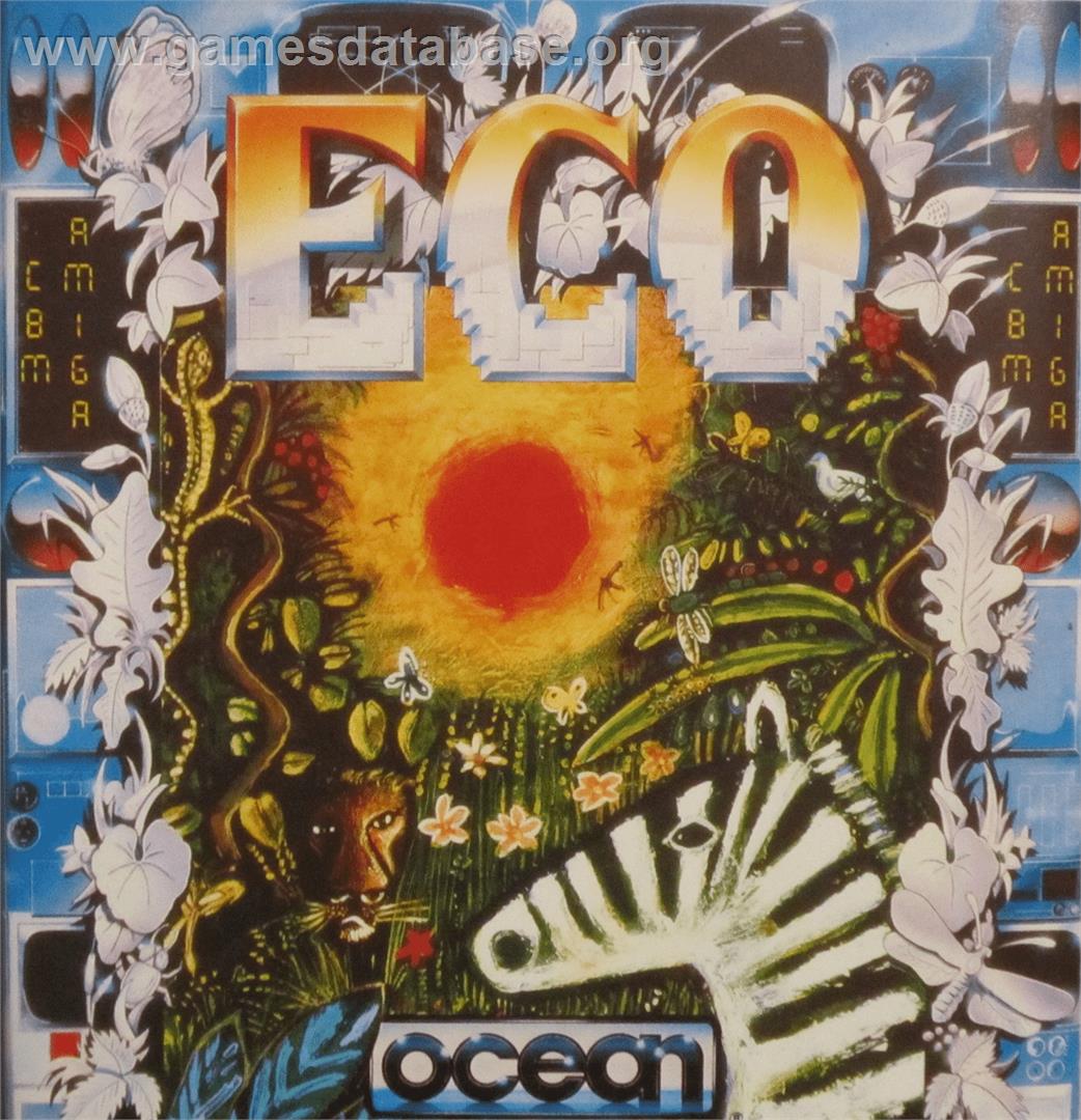 Eco - Commodore Amiga - Artwork - Box