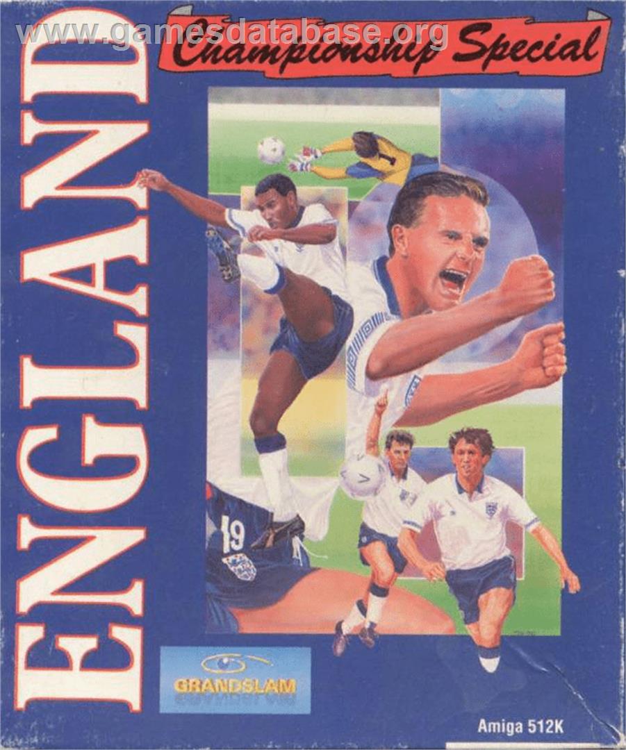 England Championship Special - Commodore Amiga - Artwork - Box