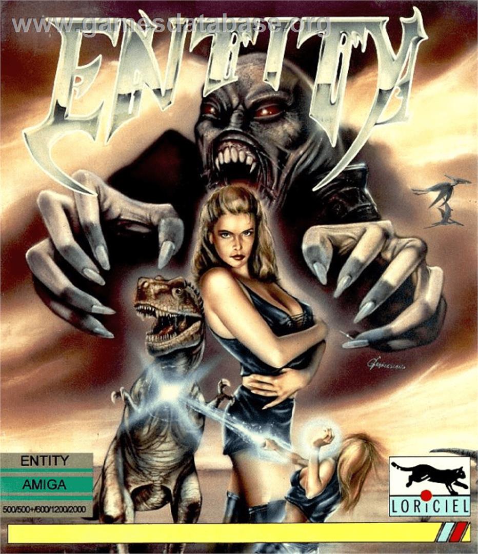 Entity - Commodore Amiga - Artwork - Box