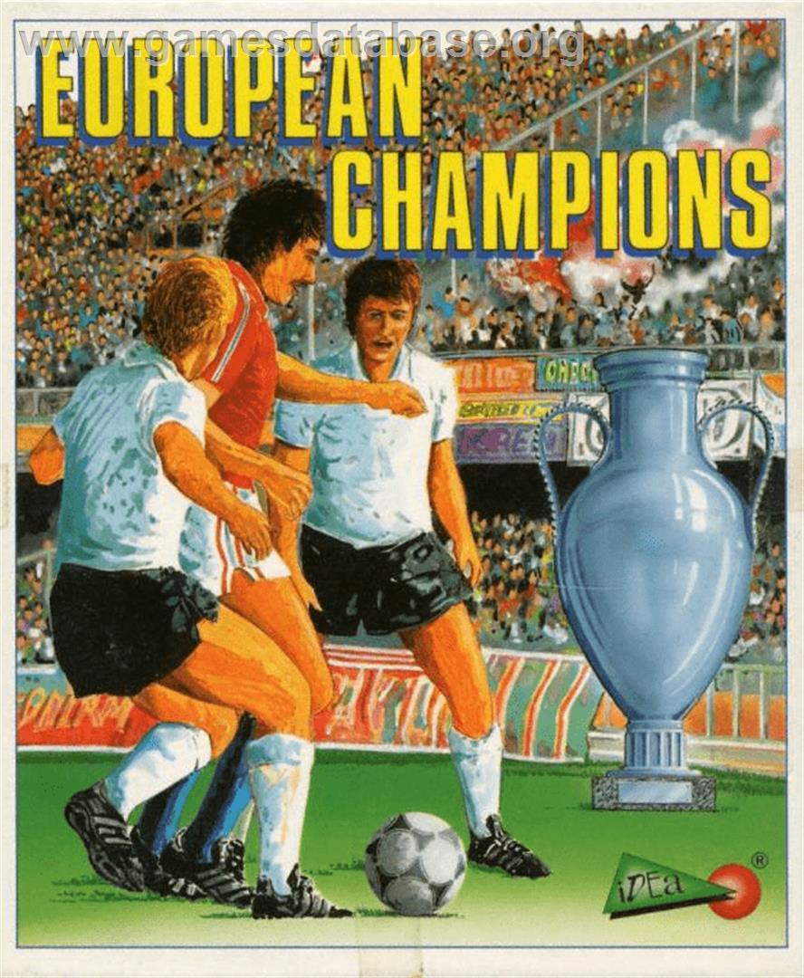 European Champions - Commodore Amiga - Artwork - Box