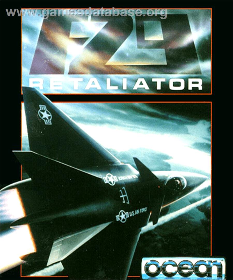 F29 Retaliator - Commodore Amiga - Artwork - Box