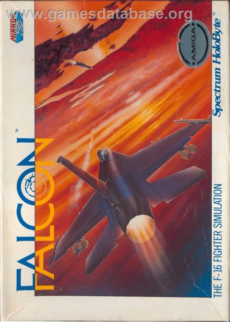 Falcon - Commodore Amiga - Artwork - Box