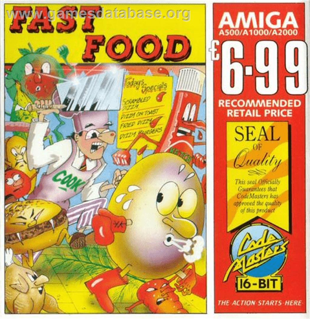 Fast Food - Commodore Amiga - Artwork - Box