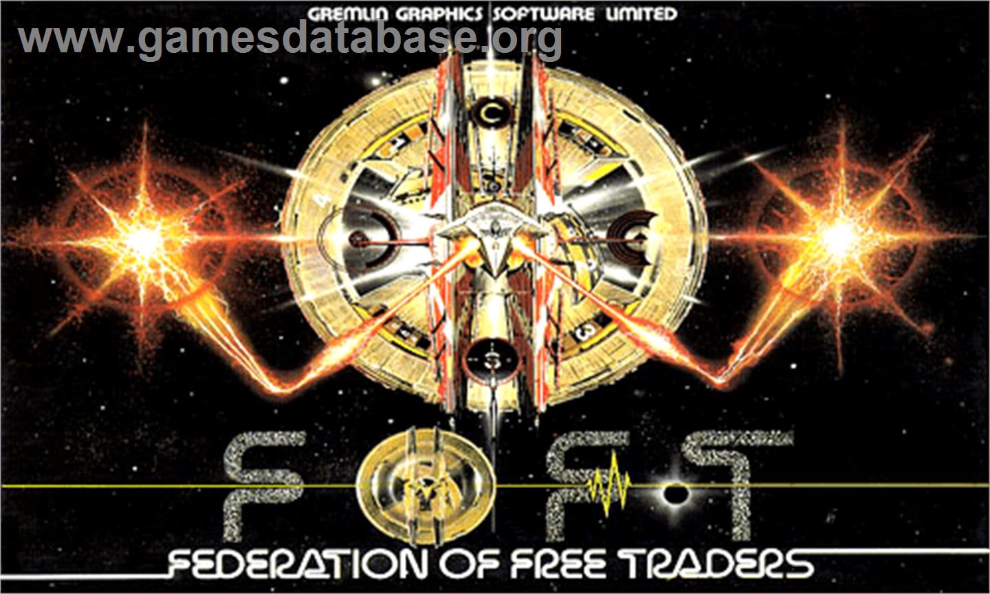 Federation of Free Traders - Commodore Amiga - Artwork - Box