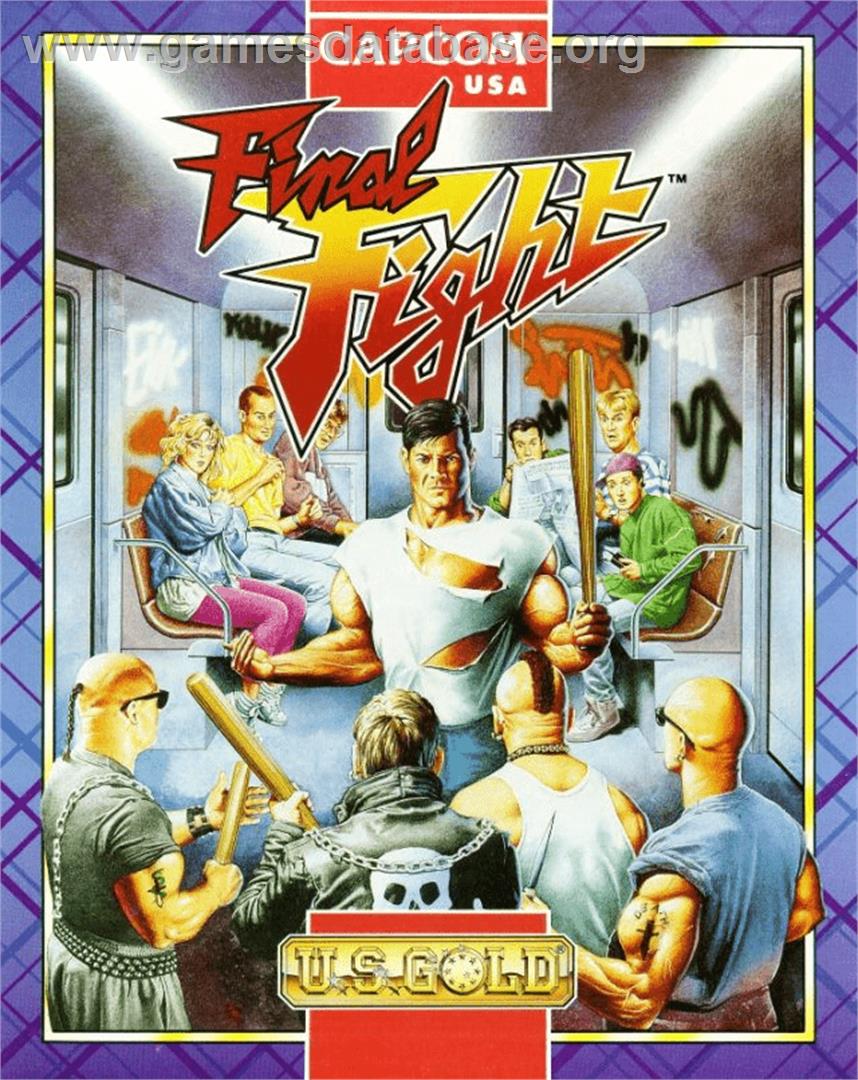 Final Fight - Commodore Amiga - Artwork - Box