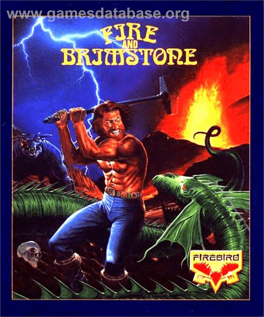 Fire and Brimstone - Commodore Amiga - Artwork - Box